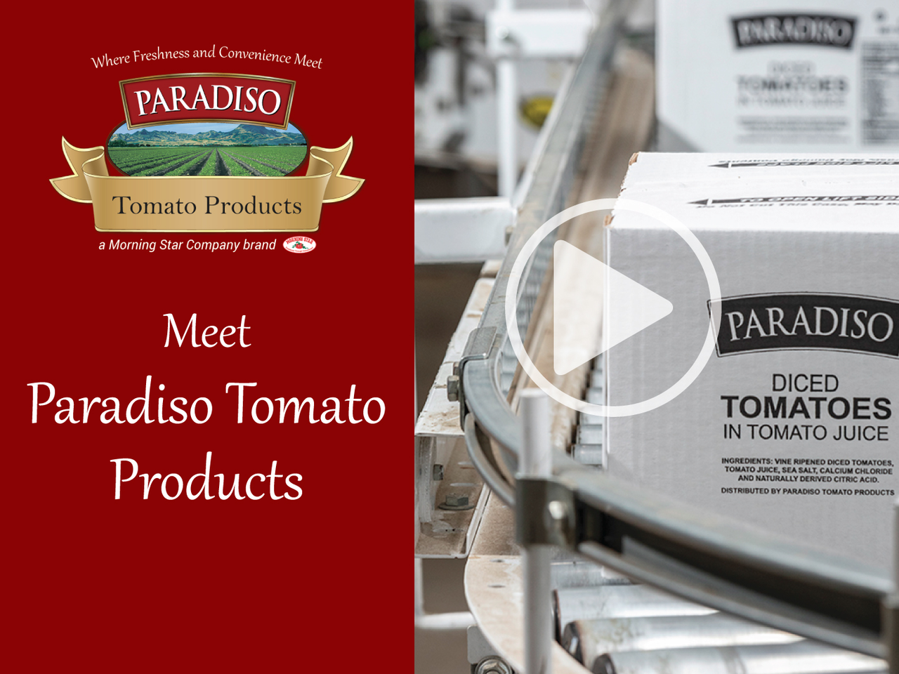 National Restaurant Association Show | Paradiso Tomato Products